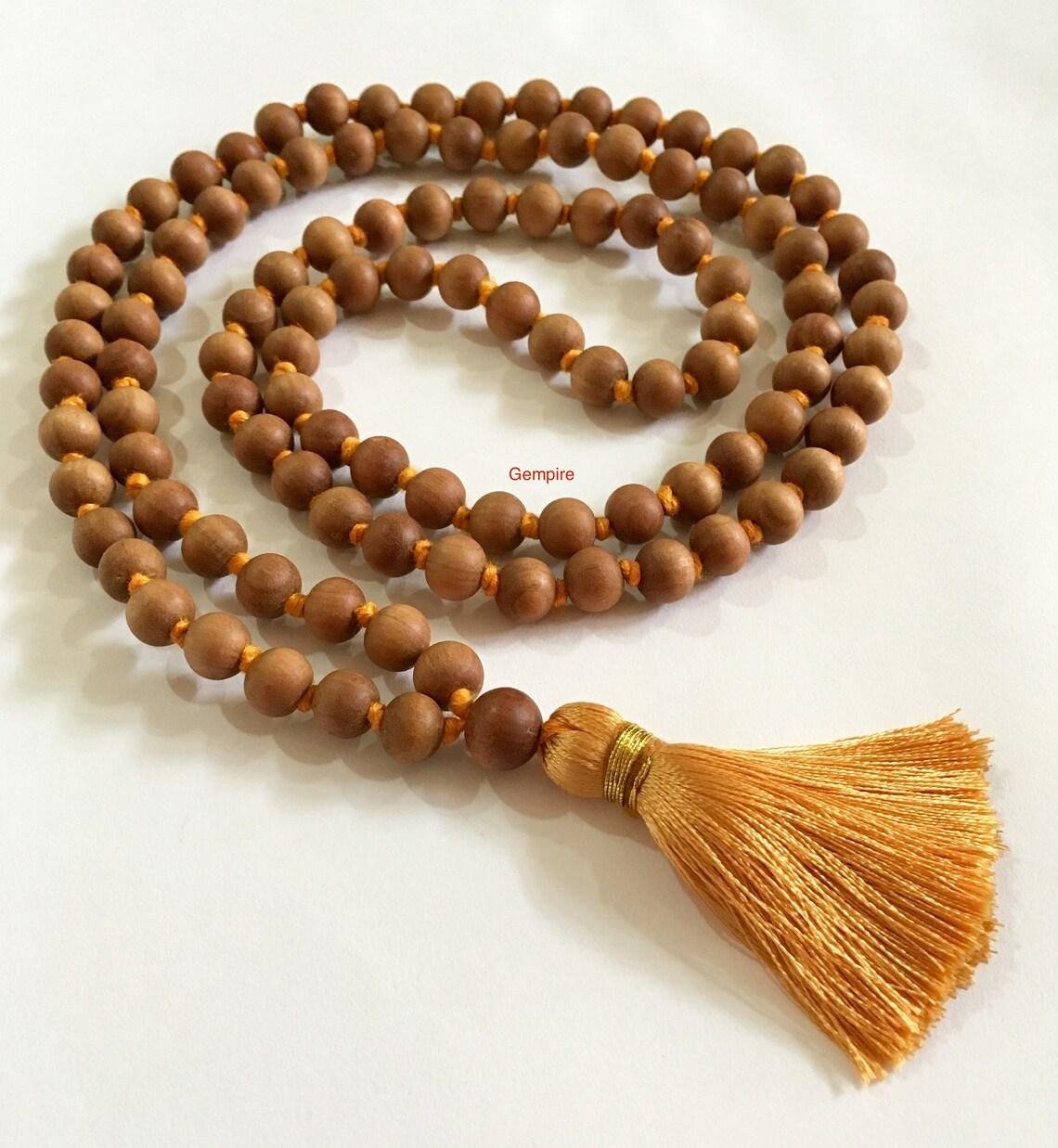 Sandalwood 28 Protection Mala